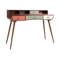 Technische titel in het Nederlands: **Modern bureau met lades en vintage ontwerp**