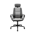 **Ergonomische Bureaustoel met Verstelbare Rugleuning en Hoofsteun**